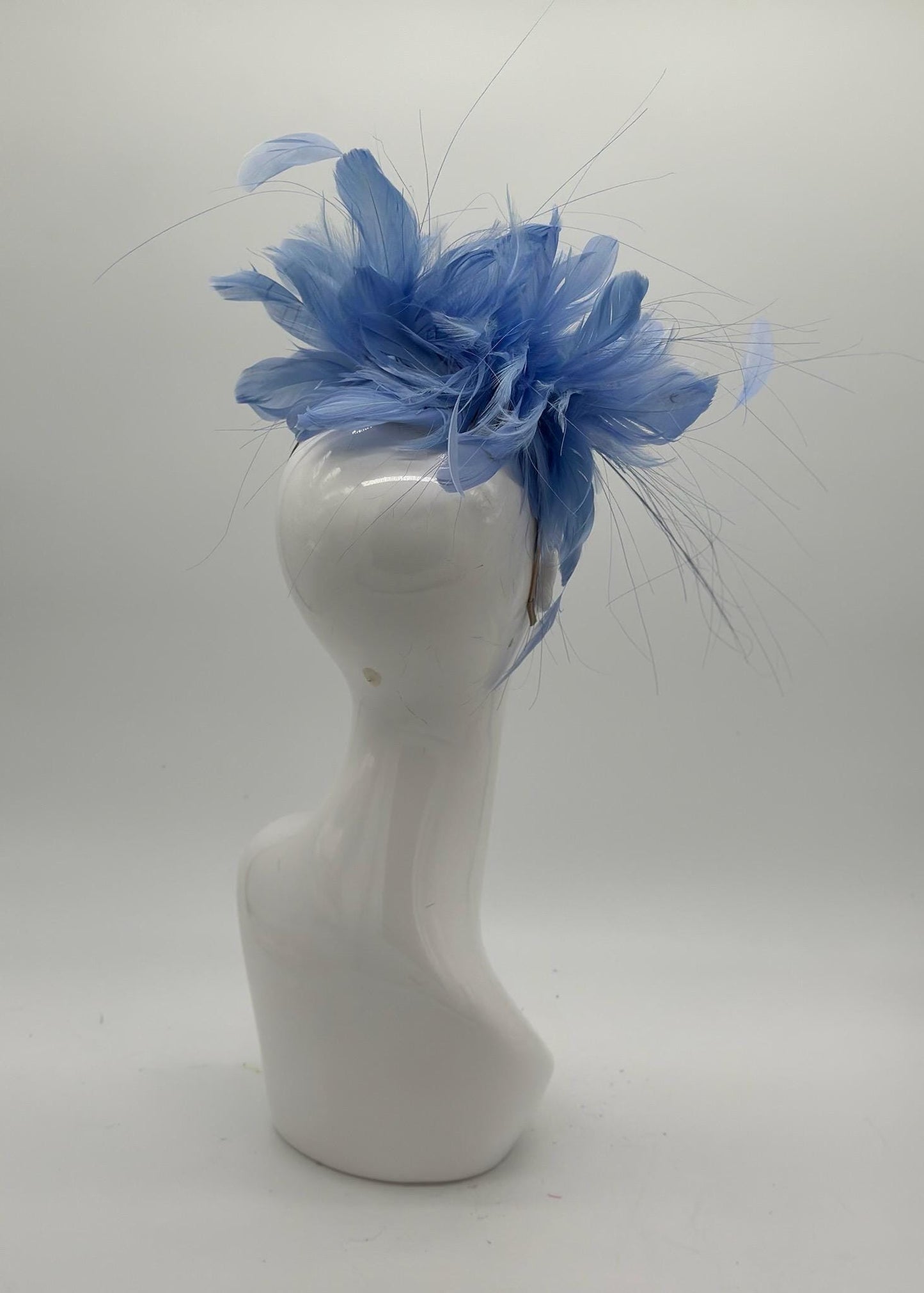 Blue Derby Fascinator, Kentucky Derby Hat Alternative, Kentucky derby hat (SILVER LINE, multiple color options available) )