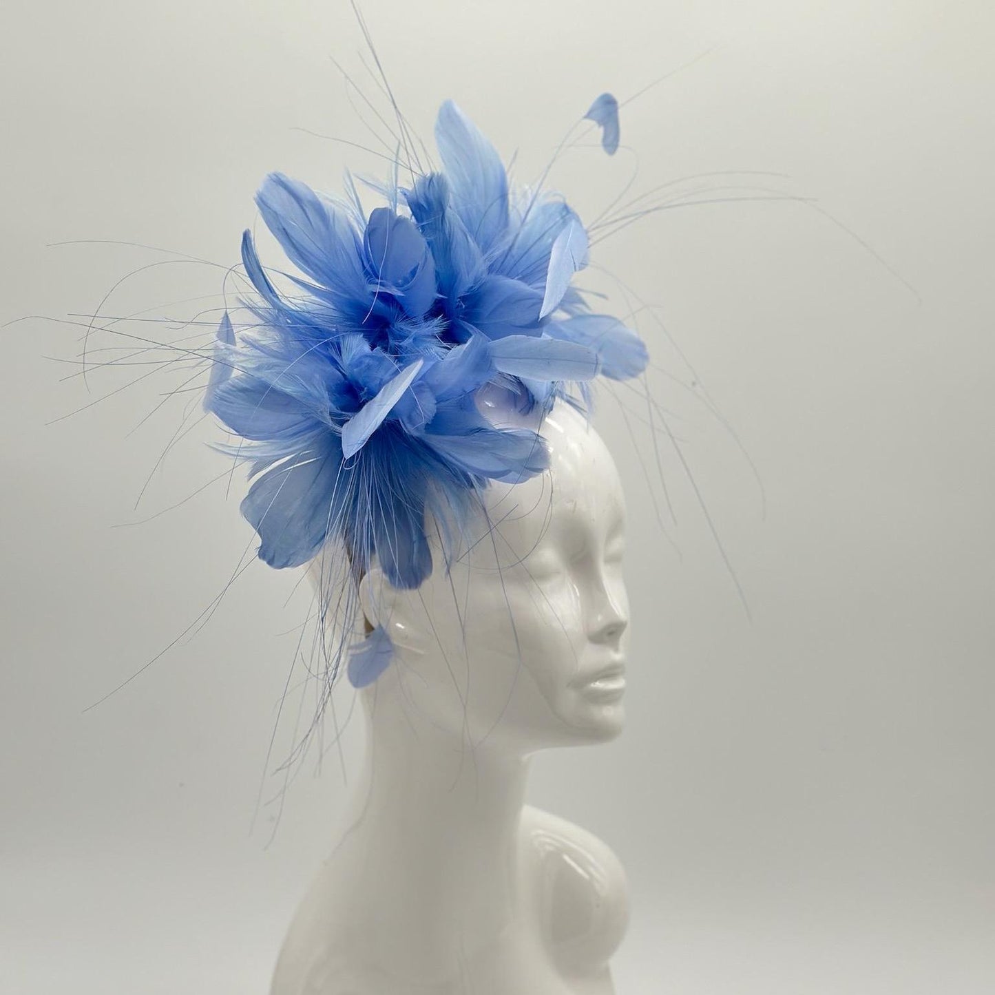 Blue Derby Fascinator, Kentucky Derby Hat Alternative, Kentucky derby hat (SILVER LINE, multiple color options available) )